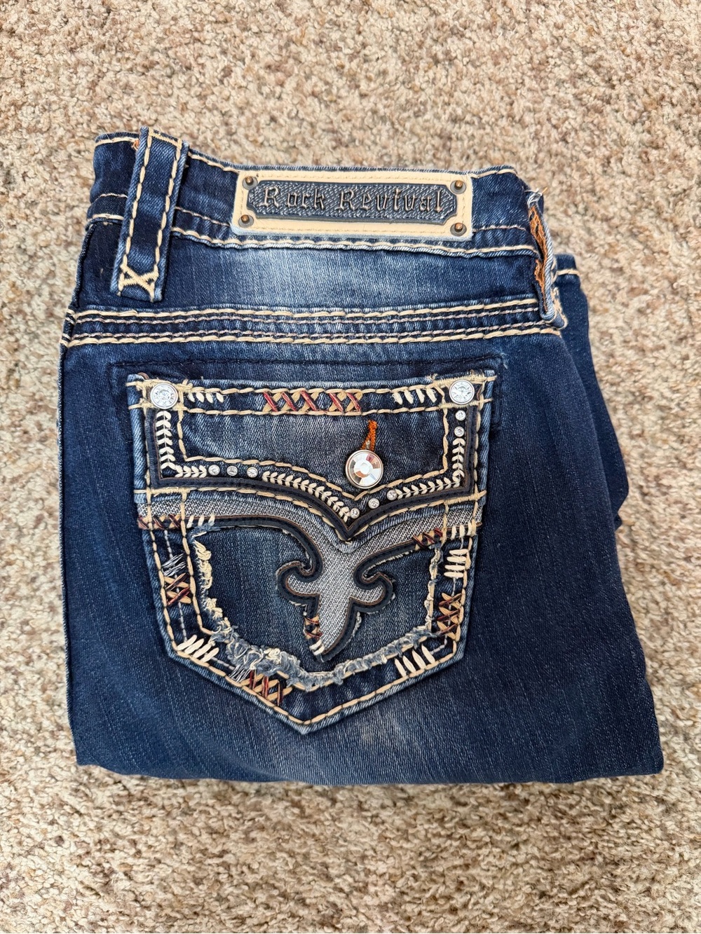 Rock Revival Women's boot cut jeans size 28